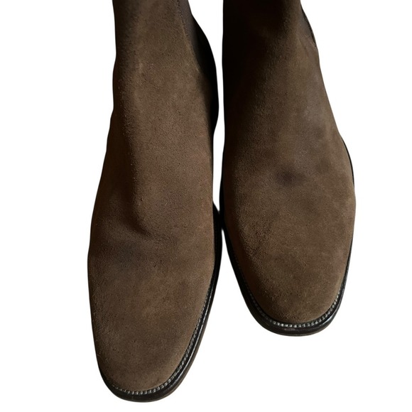 Aldo brown suede ankle boots Normcore Preppy Sz 12
